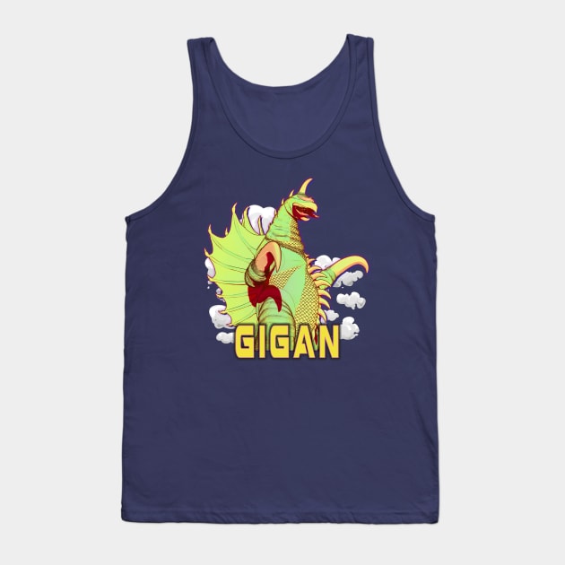 Comic Pop Gigan Tank Top by Digiwip